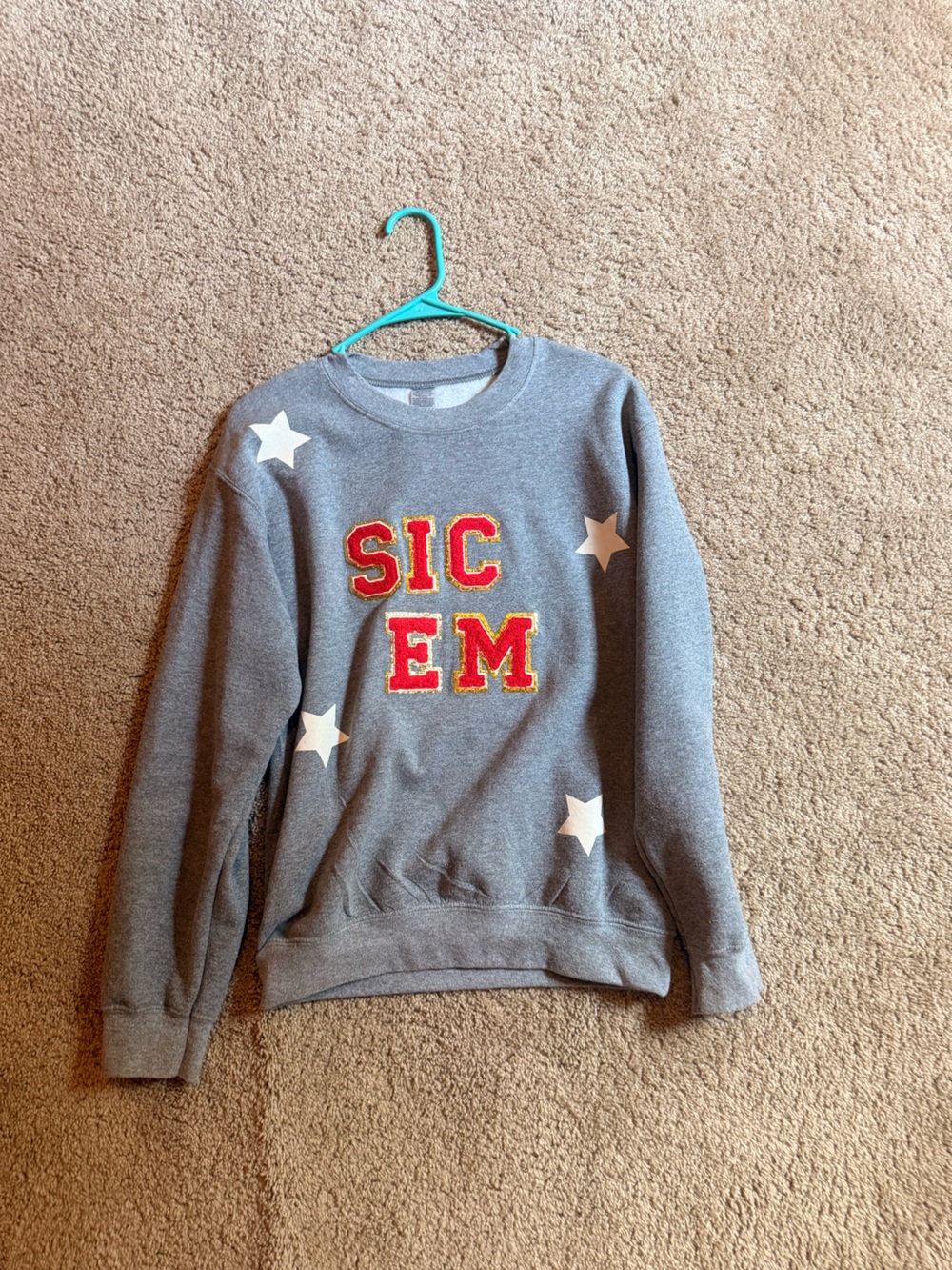 Custom UGA Sic Em sweatshirt